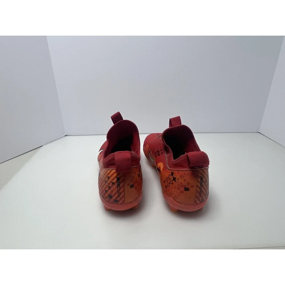 Nike Zoom Mercurial Soccer Cleats Shoes Youth Size 6Y Red FG Football DV0350-600
